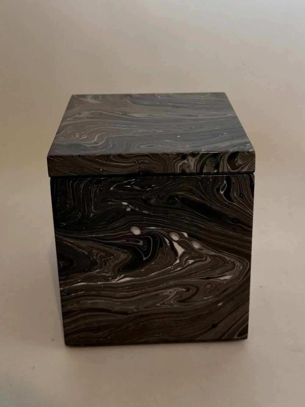 Pigeon and Poodle - Micco Black Marble - Canister